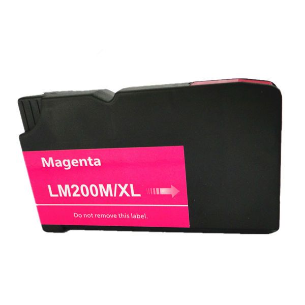 cod. CART-LEX200XL-M  Cartuccia Comp. con LEXMARK N. 200XL MAGENTA 32ml...