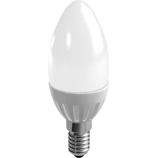 cod. LAMP-LED-ECAN4WE27  LAMPADINA a LED ECOLIGHT - Tipo CANDELA da 4W E27...