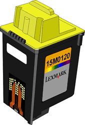 cod. CART-LEX20C   Cartuccia Comp. con LEXMARK N. 20 120 Color...