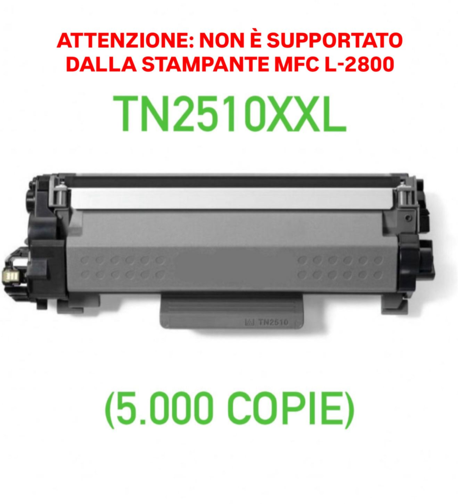 Toner Comp. con Brother TN2510 XXL  5K - Con Chip