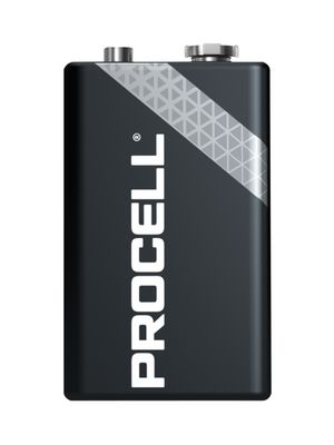 cod. BATT-DUR16-PRO10  Batterie Rettangolare Duracell Procell MN1604 9v 6LR61 - pack da 10...