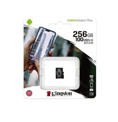 MICRO SD KINGSTON CANVAS Select Plus SDCS2 256GB C10 senza Adattatore