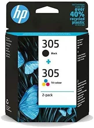 Multipack Cartucce ORIGINALI 6ZD17AE HP 305 BK + COLORE