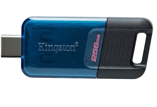 PEN DRIVE USB-C Flash Kingston DT80M 3.2 256GB